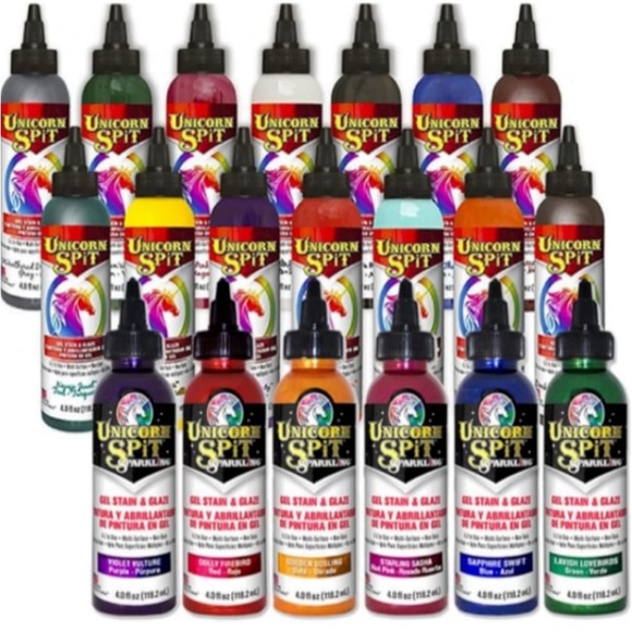 Unicorn SPiT Gel Stain And Paint - Fall 2017 Collection - Squirrel, Navajo Jewel - View #5